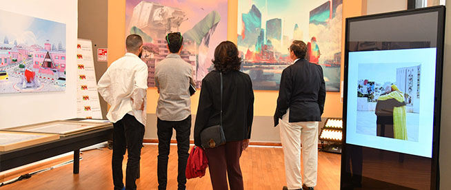L’exposition « Imagine ta ville »
